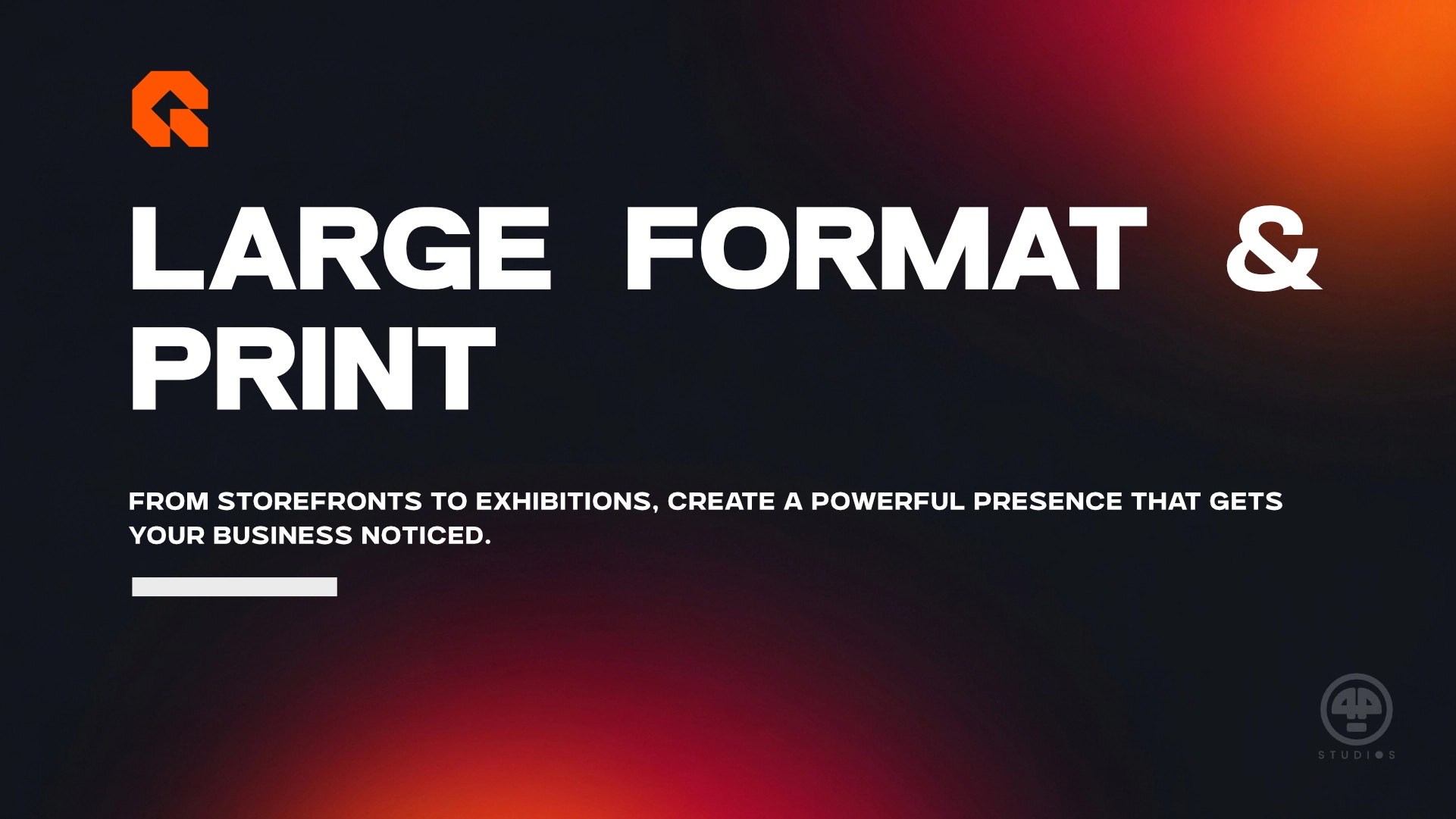 Large Format & Print