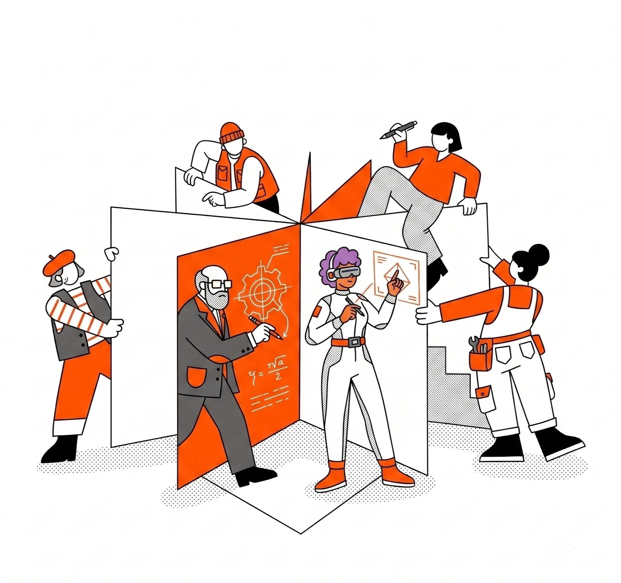 contact illustration
